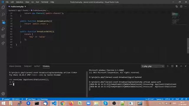 Tutorial - 4 - Broadcasting on public channel смотреть онлайн