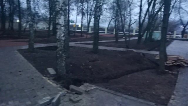 Строительные работы в Крапивне 23 декабря 2019 г. смотреть онлайн