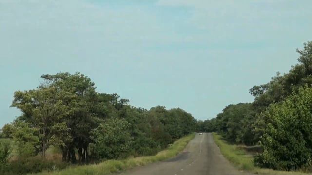 Едем с Лутугино по дороге через Лутугинский поворот на шахту Белореченская 29.08.2013 Луганская обл смотреть онлайн