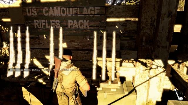 Sniper Elite 3 - Gold medal shooting range on expert rifle challenge!! NEW Walkthrough смотреть онлайн