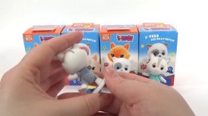 Фигурки "КОШЕЧКИ-СОБАЧКИ". Новая серия в коробочках Sweet Box. Распаковка сюрпризов.