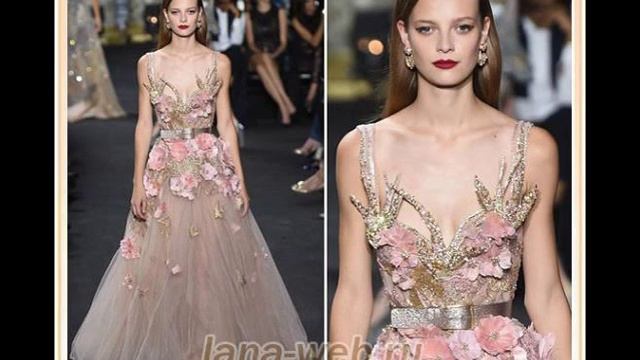 Красивые вечерние платья 2017 модных силуэтов / Beautiful evening dresses 2017 fashion silhouettes смотреть онлайн