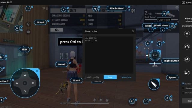how to do super fast emote in free fire pc || how to use macro to do emote headshot in ld player смотреть онлайн
