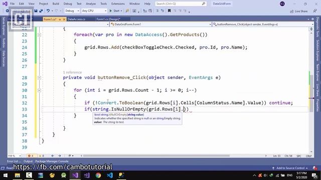 How to Remove Multiple Rows in Grid, Load Data to Grid with SQL Server Database C# смотреть онлайн