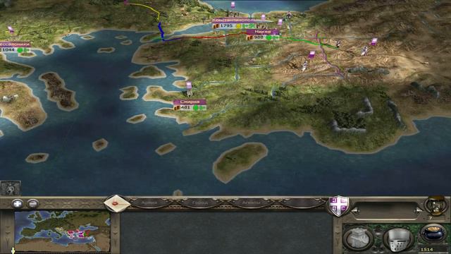 Medieval 2 Total War Византия-Удар в спину(1) смотреть онлайн