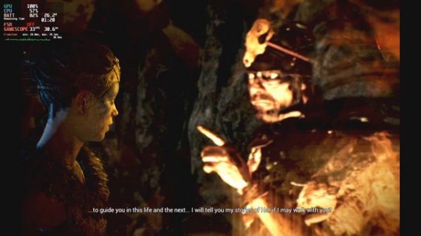 Hellblade: Senua's Sacrifice on Steam Deck