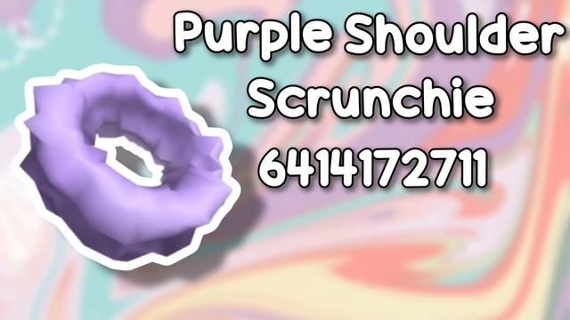 SCRUNCHIE CODES FOR BERRY AVENUE, BLOXBURG AND ALL ROBLOX GAMES THAT ALLOW CODES ?✨️ смотреть онлайн