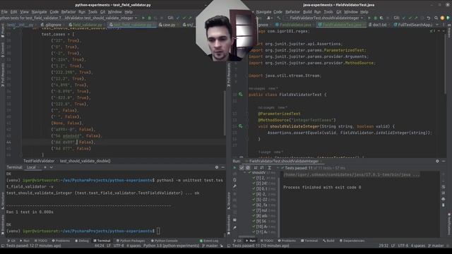 Let's Regex [Python and Java] - round I - some input validation смотреть онлайн