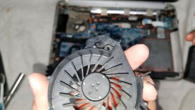 HP Pavilion dv6 dv6-6c13cl disassembly fan repair Part 1/2 смотреть онлайн