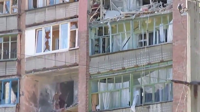 Краматорск. мкр_н Станкострой после обстрела смотреть онлайн