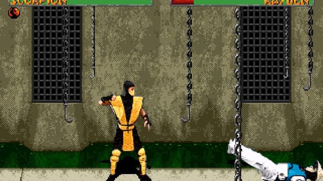 Mortal Kombat II [Scorpion]  (Sega 32X)