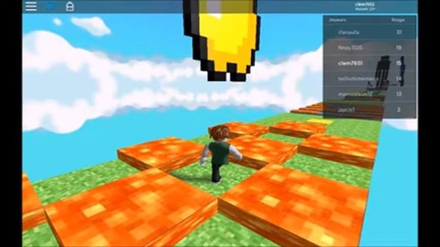 Minecraft dans roblox ? Minecraft Obby (parkour) roblox смотреть онлайн