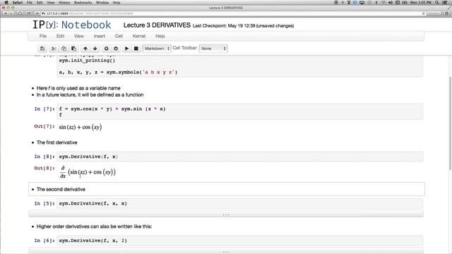 103 Derivatives and partial derivatives смотреть онлайн