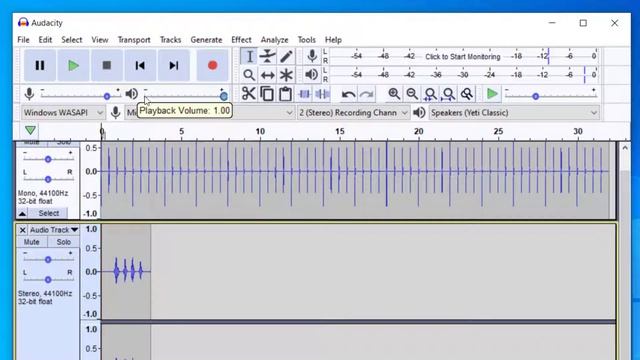Audacity How to Add a Click Track Tutorial, Create Custom Metronome to Record With смотреть онлайн