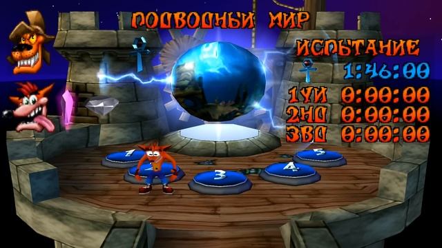 Прохождение Crash Bandicoot 3: Warped (PS) #1 - Средневековье смотреть онлайн