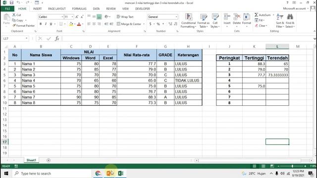 2 Cara Hyperlink PowerPoint ke Sheet Excel (Menampilkan Sheet Excel di PowerPoint) смотреть онлайн