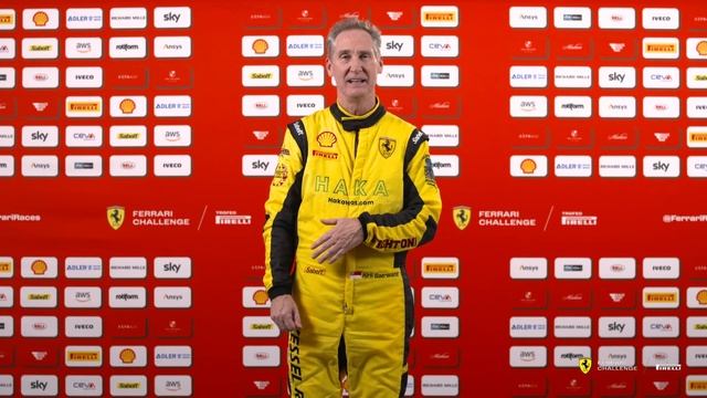 Ferrari Challenge Europe Misano 2023 Vincitore Coppa Shell Am Gara 1 Kirk Baerwaldt смотреть онлайн