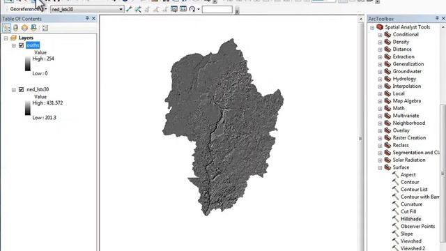 Lab 6 Shaded Relief ArcMap смотреть онлайн