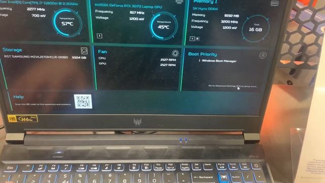 ACER PREDATOR TRITON 300 - How To Enter Bios Settings & Boot Menu Options смотреть онлайн
