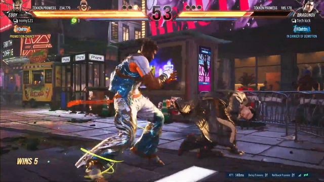 TEKKEN 8 - Eddy Gordo (Bushin) - Promotion Rank Match смотреть онлайн