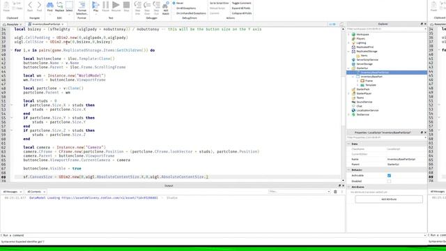 How to fit buttons in to Scrolling Frames perfectly in Roblox Studio смотреть онлайн