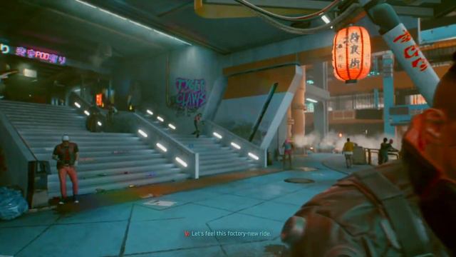Cyberpunk 2077 walkthrough gameplay part 2- Jackie (Full game) смотреть онлайн
