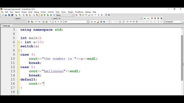 C++ Programming Tutorials – 20 – switch смотреть онлайн