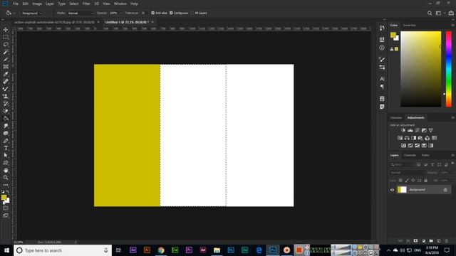 Paint Bucket Tool - Adobe Photoshop CC 2019 смотреть онлайн