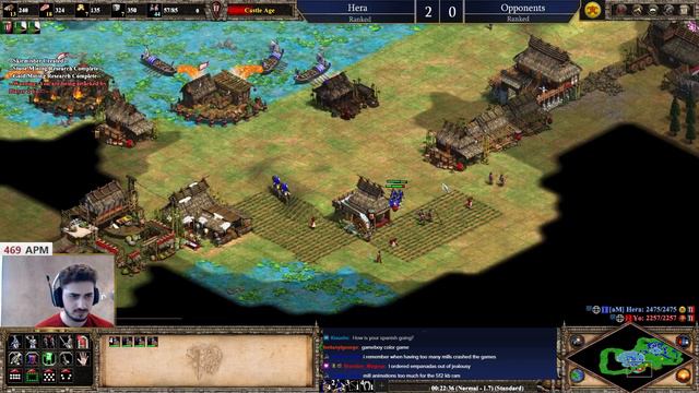 Bengalis vs Chinese | 1v1 Frigid Lake | vs Yo | AoE2 смотреть онлайн