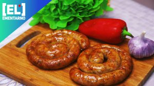 Картофельная колбаска с мясом  Самый простой рецепт  Без красителей и консервантов