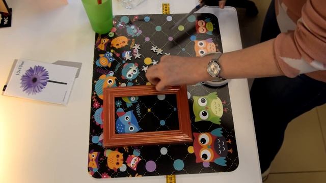 украшаем рамку для фотографии смотреть онлайн