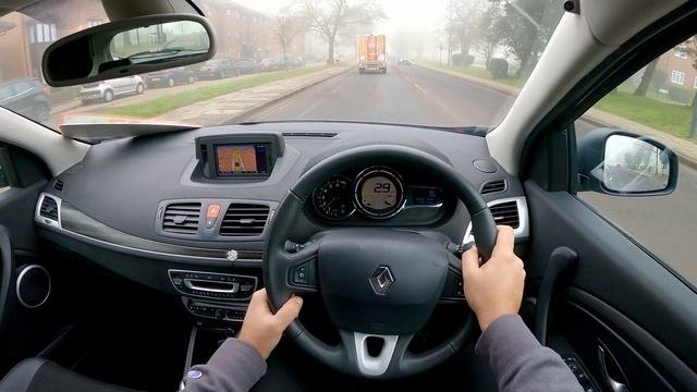 RENAULT MEGANE 2.0 CVT - POV TEST DRIVE & REVIEW (UK) смотреть онлайн