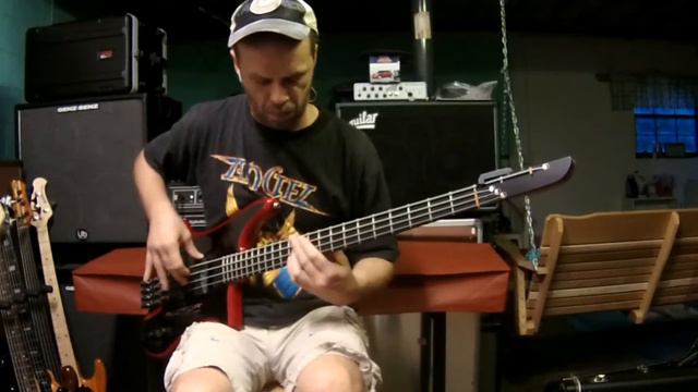 Dark Necessities - Red Hot Chili Peppers (Flea) bass cover смотреть онлайн