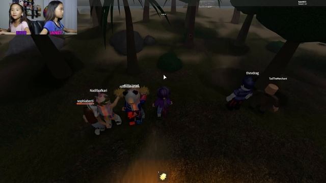 STRANDED ON AN ISLAND! / ROBLOX HORROR CAMPING STORY смотреть онлайн
