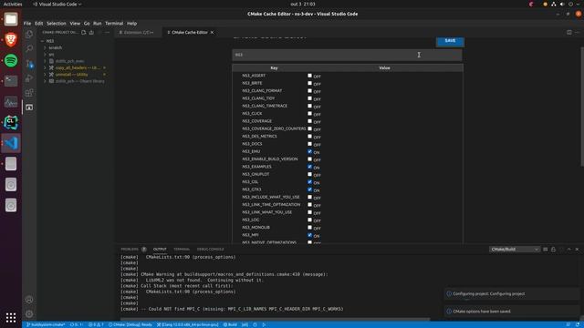 ns-3 with CMake - Visual Studio Code смотреть онлайн