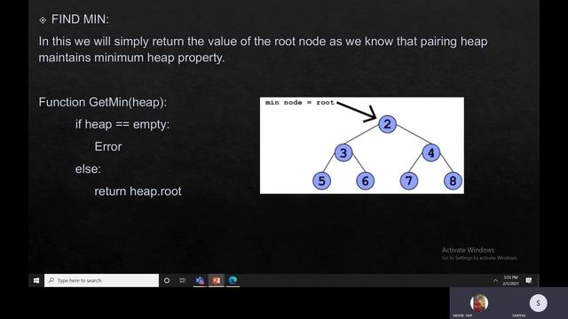 PAIRING HEAP IN DISCRETE STRUCTURES смотреть онлайн