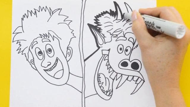 ?? How To Draw Johnny Monster and human | HOTEL TRANSYLVANIA 4 Transformania (2021) смотреть онлайн