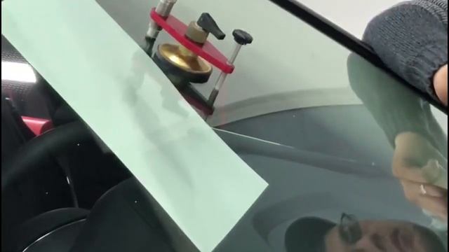 заделка сколов на лобовом стекле