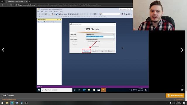 How to create online games #6, MSSQL Server & ASP.NET Core project / Unreal Engine 4 tutorial serie смотреть онлайн
