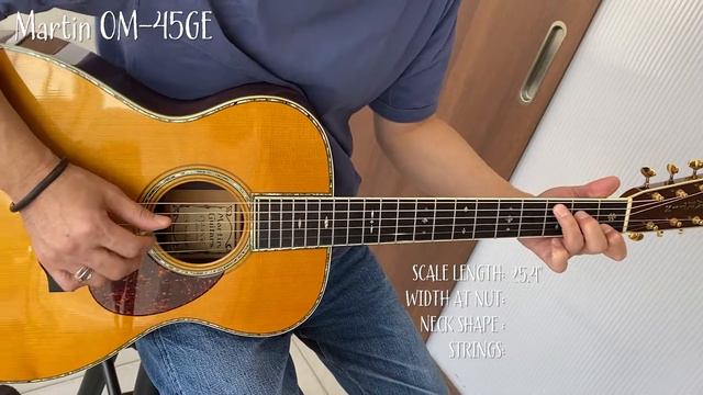 Martin OM-45GE (Golden Era) смотреть онлайн