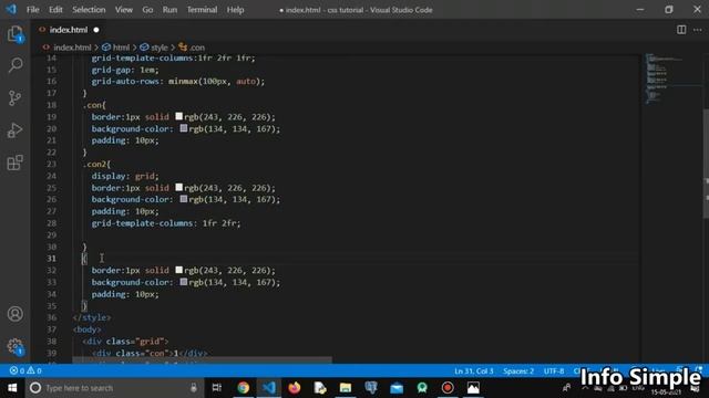 Learn CSS Grids in 25 minutes | css tutorial | info simple смотреть онлайн