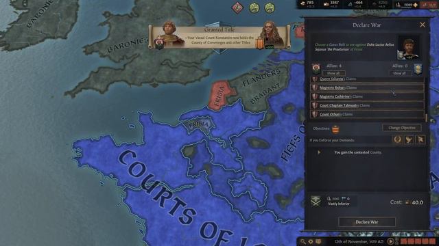 Let's Play Crusader Kings III: Prince of Darkness #6 - Wow It's so Big смотреть онлайн