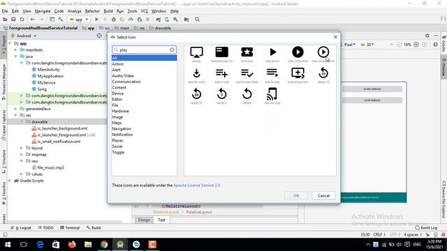 Kết hợp Foreground Service và Bound Service play Music trong Android - [Service Part 11] смотреть онлайн