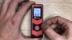 КАК ПЕРЕКЛЮЧИТЬСЯ С ФУТОВ НА МЕТРЫ - Лазерный дальномер DEKO LDR-30m - мини-инструкция