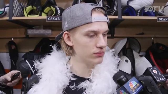 Lindblom on first NHL goal - Mar 18, 2018 • 02:01 смотреть онлайн