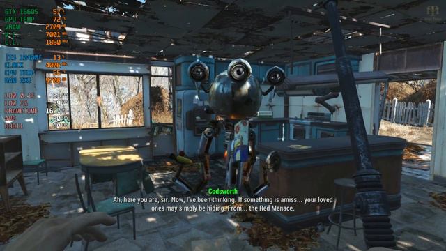 Fallout 4 | GTX 1660 Super | i5 10400f | Benchmark смотреть онлайн