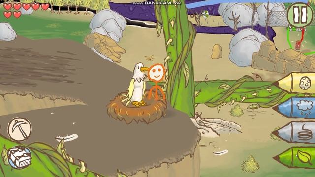 Draw a Stickman EPIC 2 но на ПК #3 Кусты устроили вечеринку около дома Учёной! смотреть онлайн