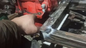 Сборка переднего адаптера для мотоблока брайт