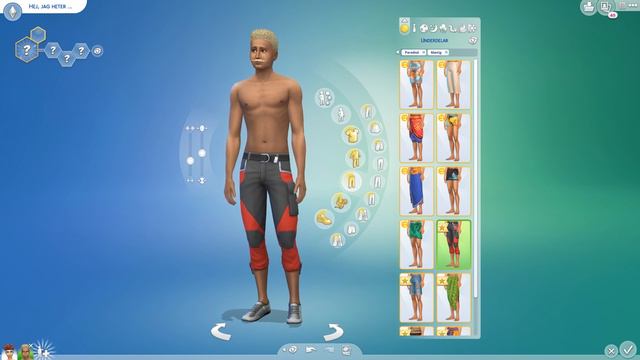 Sims 4 PARADISÖ || Skapa en sim || FÖRSTA INTRYCKET! ♥ смотреть онлайн
