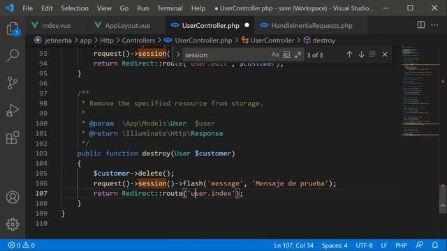 ? Primeros pasos con Laravel Inertia.js y Vue: Busqueda | 18 смотреть онлайн